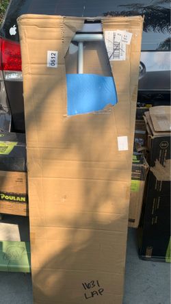 Ironing board for door