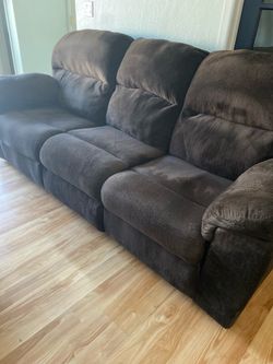 Dual Recliner Sofa