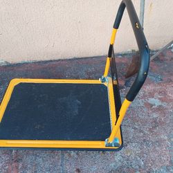 Folding Push Cart Dolly  Handtruck