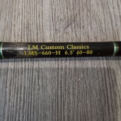 LM Custom Classic Fishing Rod And Fin-Nor Lethal Reel