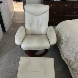 Reclining Chair W Stool