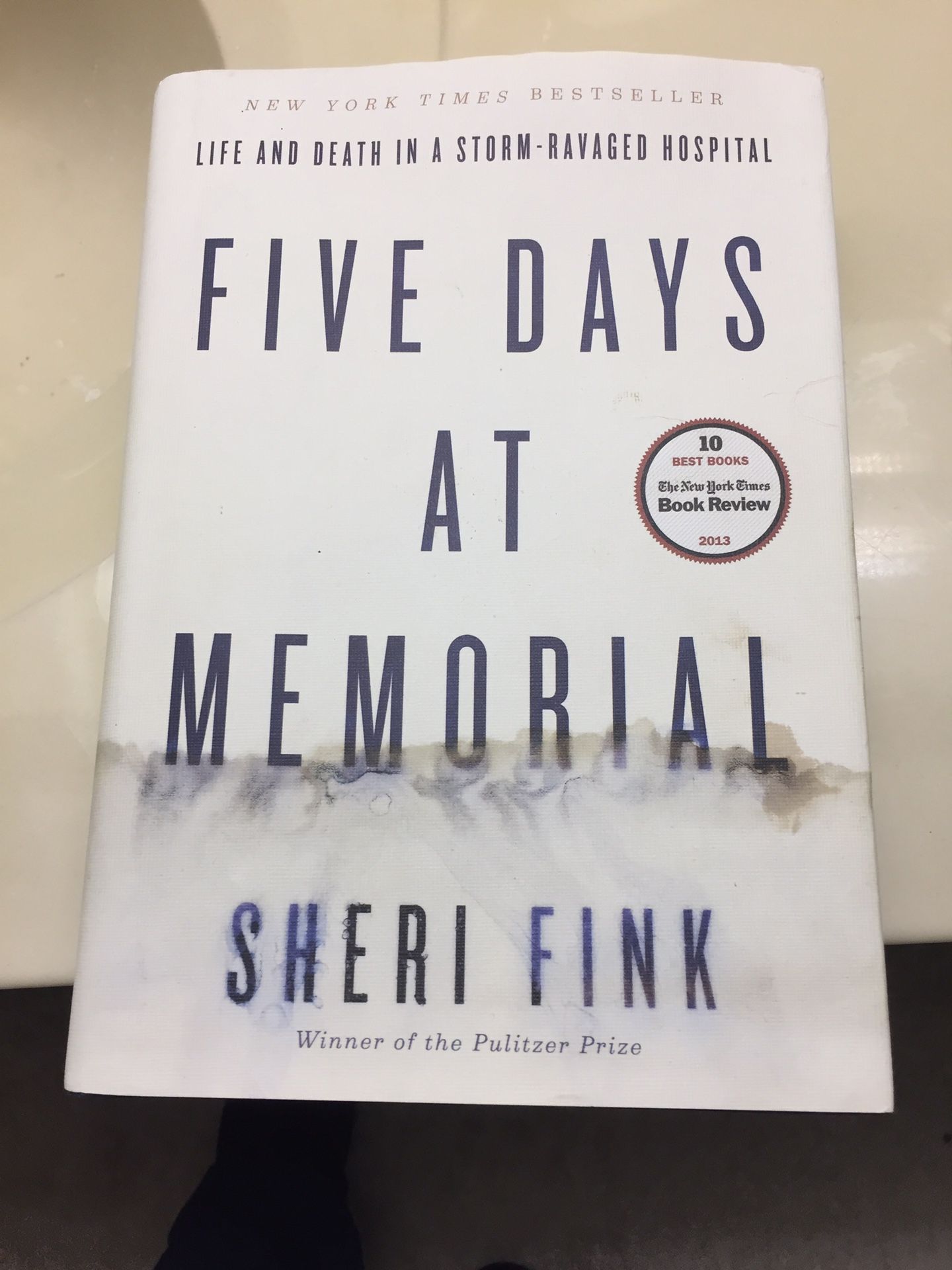 Five Days At Memorial hardback book