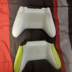Two xbox controllers