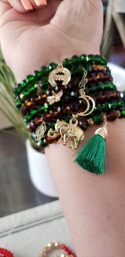 Crystal bracelets set