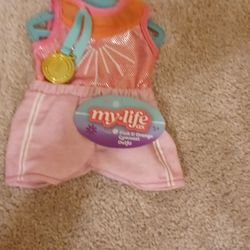 My Life 18in Doll Gymnastics Outfit Brand New