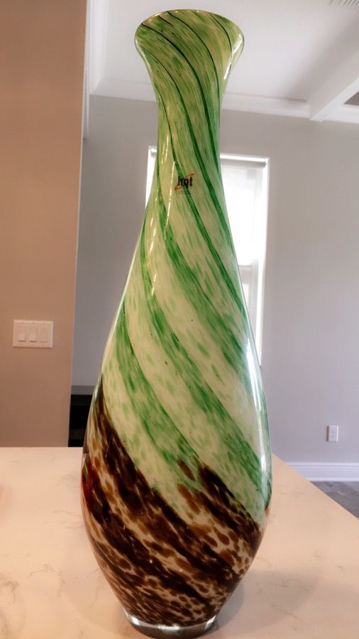 2 Decorative Green,brown and black HQT Handmade Home Designs Art ... 2 Decorative Green,brown and black HQT Handmade Home Designs Art ...