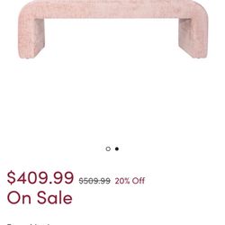 Sophia Bench Pink