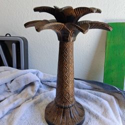 Palm Tree Candle Holder