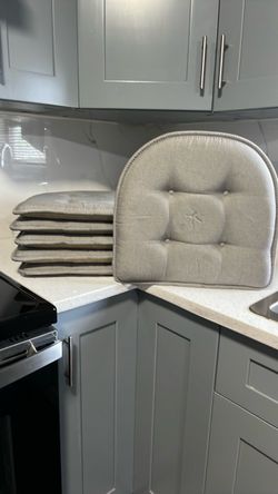 Set of 6 chair cushions