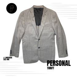 J. Lindeberg Men’s Suit Jacket Size 40R Gray