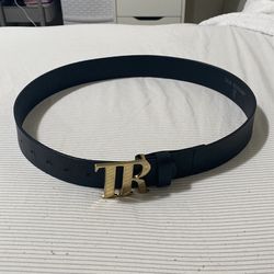 True Religion Gold Buckle Belt