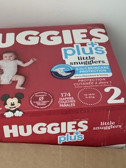 Huggies diapers size 2