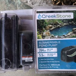 Submersible Pond Pump