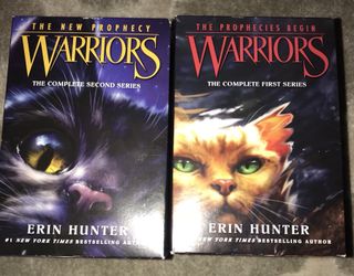 Warrior Cats Series 1 The Prophecies Begin 6 Books by Erin Hunter