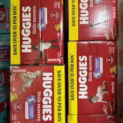 Huggies 3,4,5 