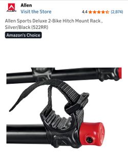 New in box: Allen Sports Deluxe 2-Bike Hitch Mount Rack , Silver/Black (522RR)
Amazon's Choice