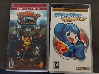 PSP Game Lot – Mega Man and Ratchet & Clank