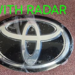 For Camry 2018-20 Front Grille Emblem Logo WITH RADAR 