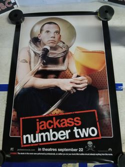 "Jackass 2" Original One-sheet Movie Poster 27x40 (2006) D/S