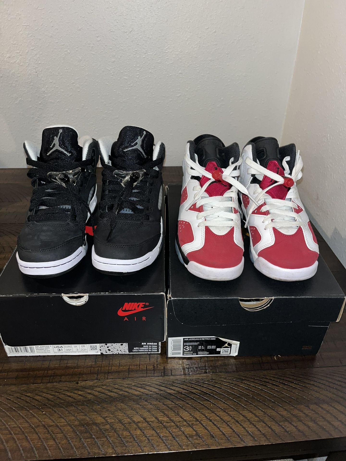 3.5y Jordan 5 And 6
