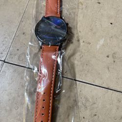 Black & Brown Wristwatch