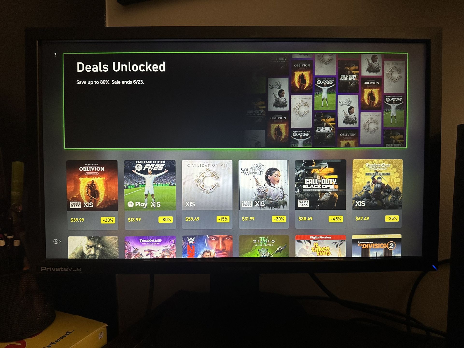 view sonic monitor 22”