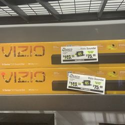 VIZIO soundbar $75.00