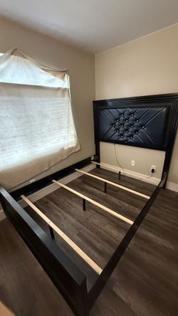 Modern Bed Set + Dresser