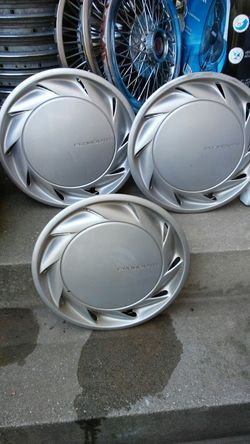 14" 1992 plymouth voyager hubcaps