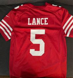 Nike SF 49ers Trey Lance #5 Jersey small