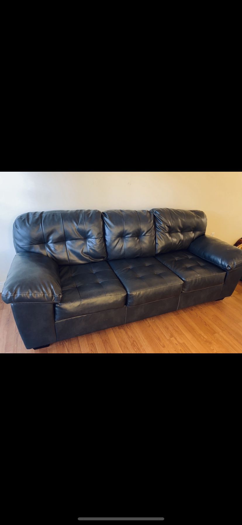 Leather Grey Modern Couches