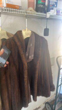 Mink fur coat
