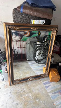 Vintage  Beautiful glass mirror
