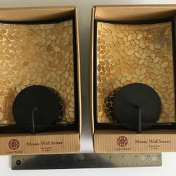  Gold Mosaic Scones From Jaipur Market-Hand Made Never Used In Package