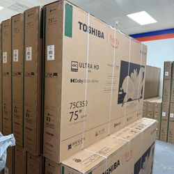 75” TOSHIBA 4K HDR SMART FIRE TV