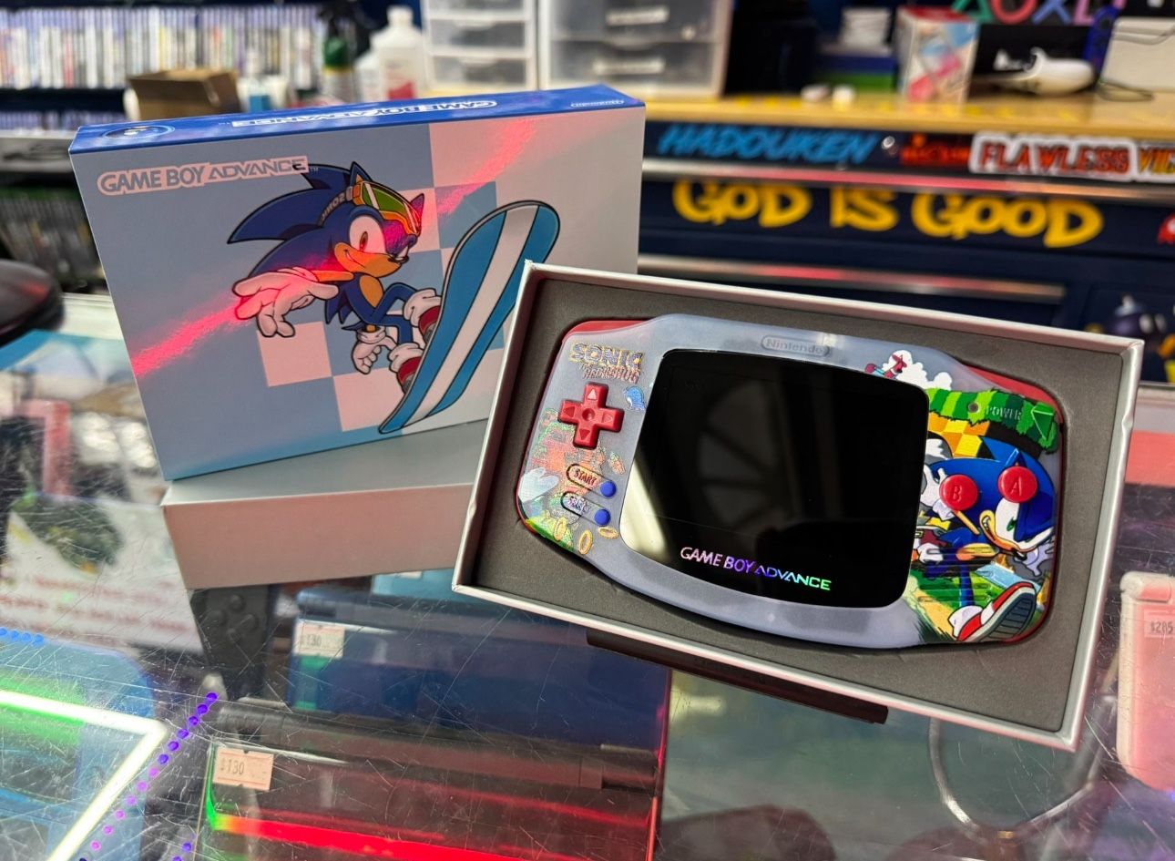 Gameboy Advance Sonic the Hedgehog Edition