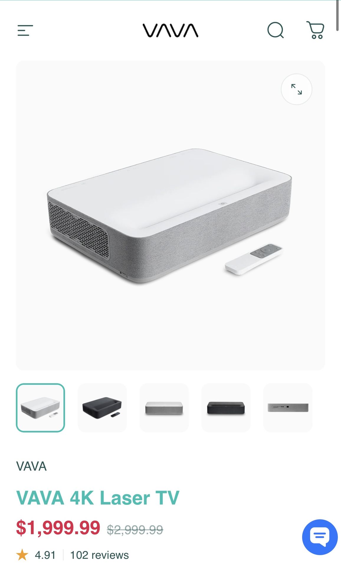 VAVA 4k ust laser projector