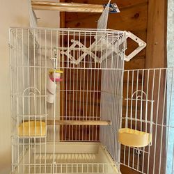 Clean, Used Bird Cage