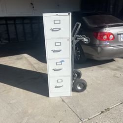  4 Drawer Vertical Filing Cabinets 