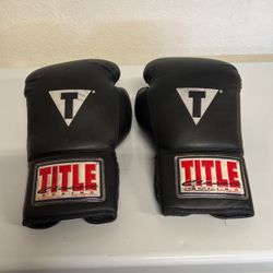 Title Classic Boxing Gloves