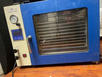Vacuum degassing drying oven