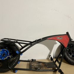 Motovox Mini Bike Roller Pkg.  (Stretched & Lowered)