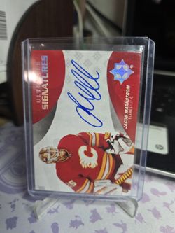 2020 Upper Deck Card Jacob Market romance Ultra Signature 