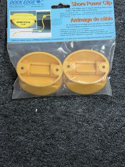 Dock Edge Shore Power Clips 2-Pack (Quantity:2)