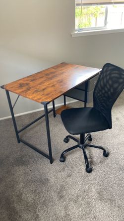 Desk and Chair