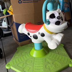 Fisher Price Bounce & Spin Puppy 