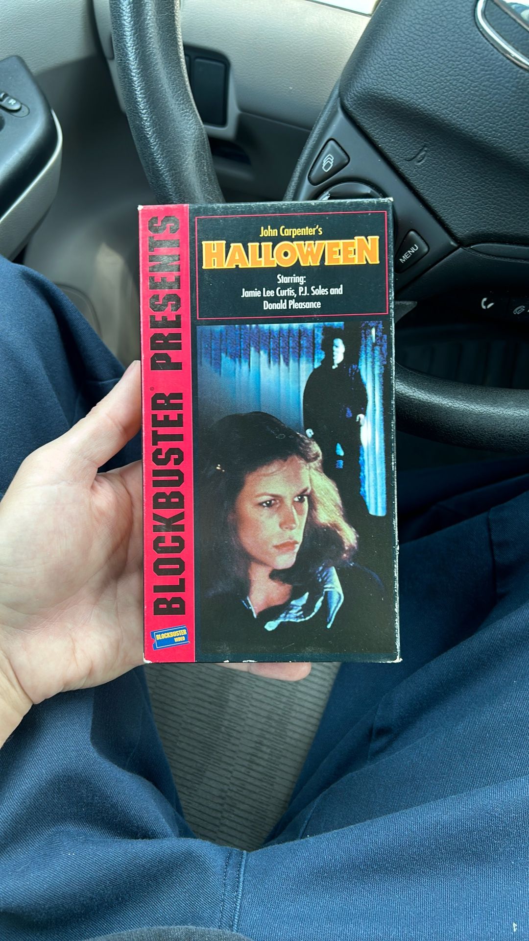 Halloween (1978) VHS Blockbuster Exclusive