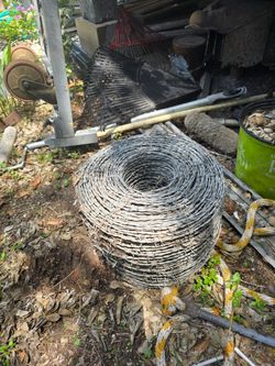 Barb wire for fencing or any use