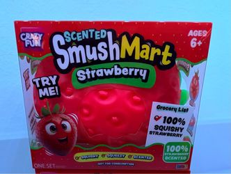 🍓Scented SmushMart Strawberry Squishy 🍓
