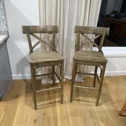 World Market Bar Stools (2)